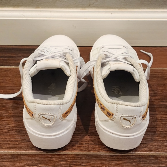 Puma Smash Platform leopard shoes - size 8.5 - Picture 5 of 6